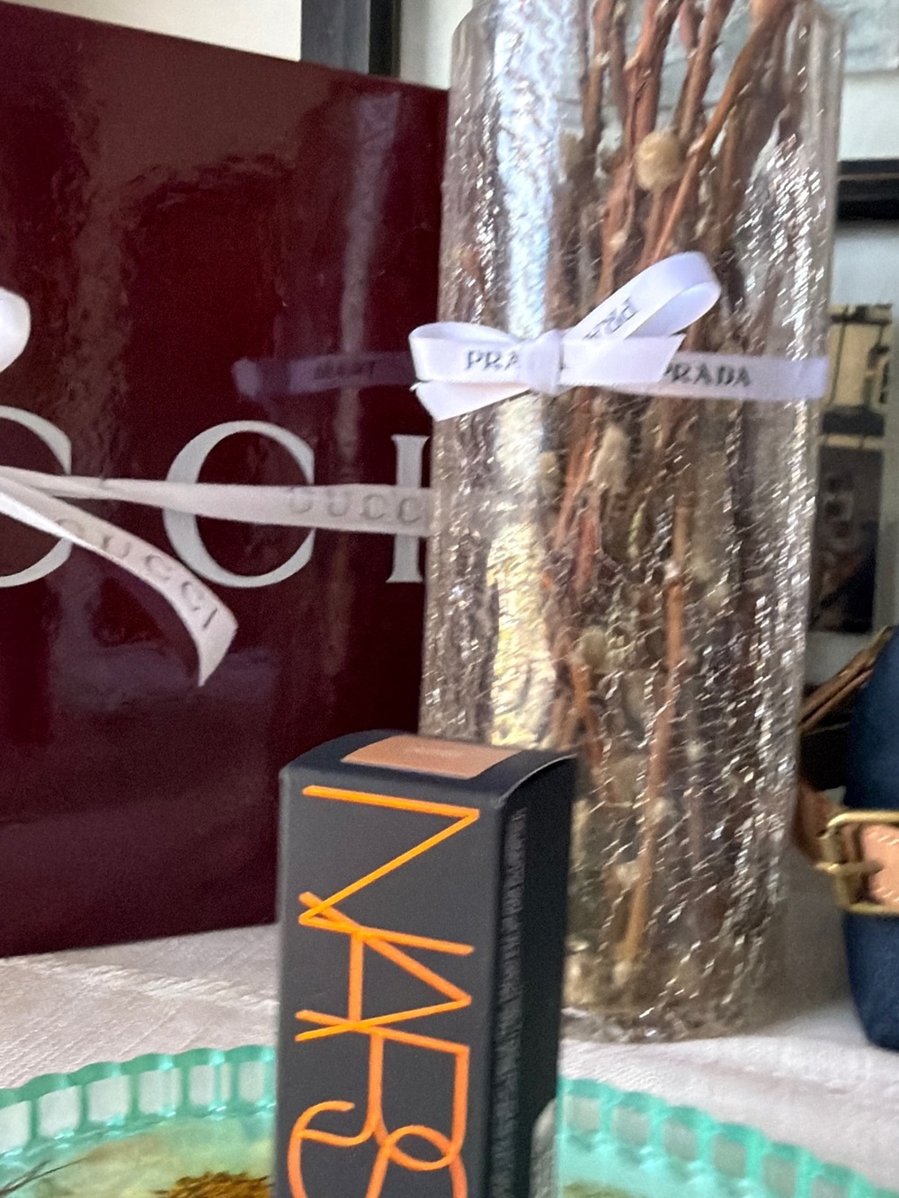 NARS Laguna Cream Bronzer in Black Box with Bold Orange Logo
